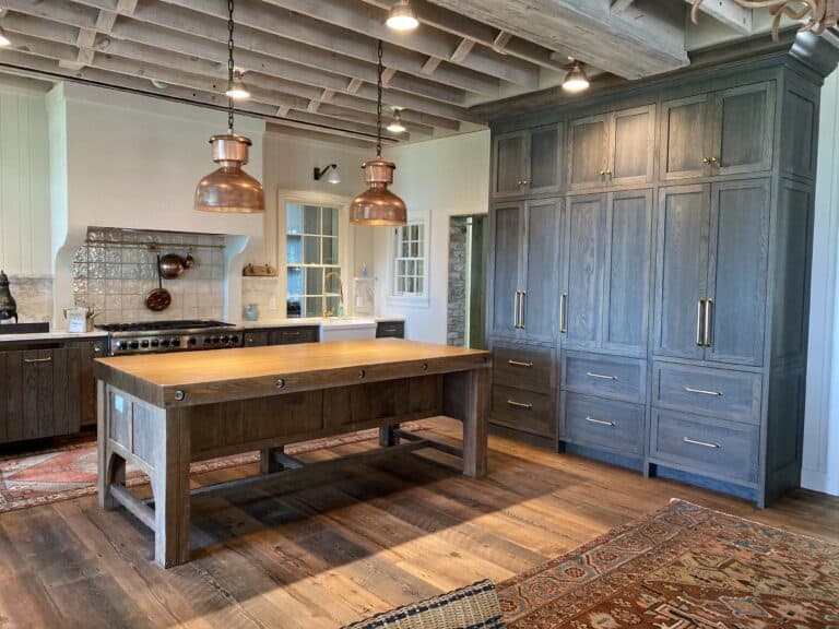 Downtown Bluffton project – custom cabinetry and woodwork by AWD of Savannah