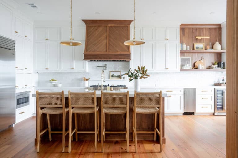 Wilmington Island 1 project – custom cabinetry and woodwork by AWD of Savannah